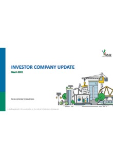 Investor Company Update - Q1 2022